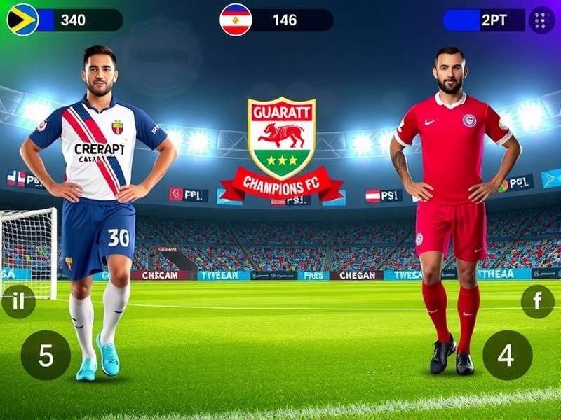 Gujarat Champions FC Game Screenshot